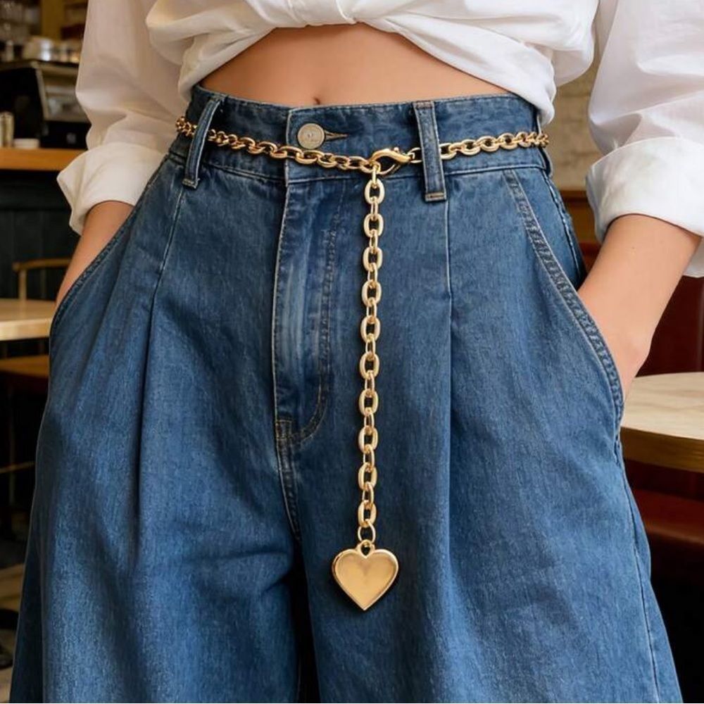 Heart Chain Belt M1570